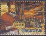 Stamp, Péter Pázmány, Hungary,  , Religion, Clergy, Anniversaries and Jubilees