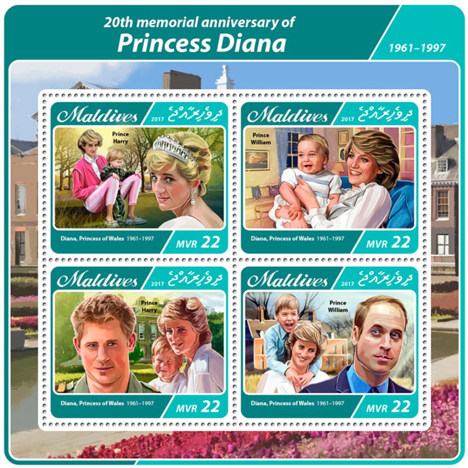 20th memorial anniversary of Princess Diana