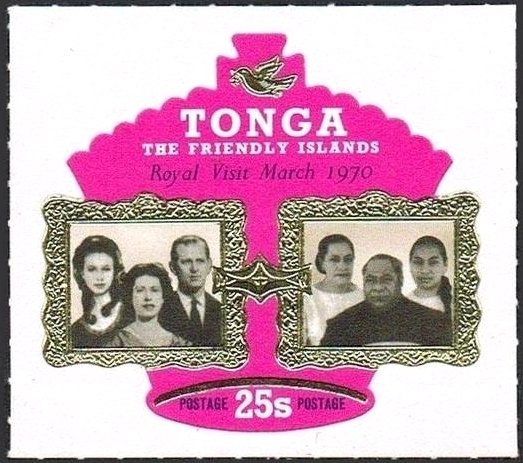 British and Tongan Royal Families