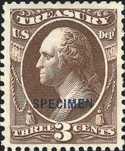 Stamp, Treasury - George Washington, United States of America,  