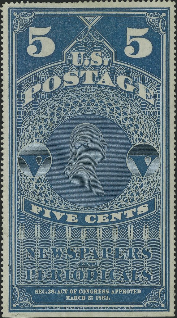 Newspaper Stamps - George Washington