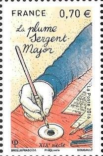 The Sergent Major feather