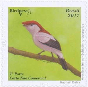 Stamp, Brazilian Birds - Self Adhesives, Brazil,  , Animals (Fauna), Birds