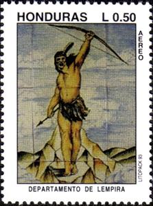 Stamp, Departamentos, Honduras,  
