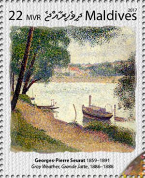 "Gray Weather, Grande Jatte" (1886-88)