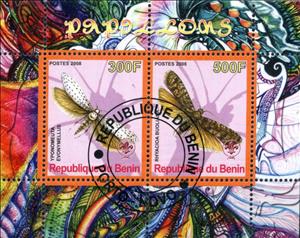 Mini Sheet, Papillons, Cinderellas,  , Animals (Fauna), Butterflies, Insects