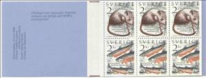Booklet, Fauna, Sweden,  , Animals (Fauna), Fishes, Mammals, Mice, Rodents