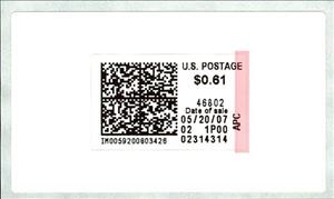Stamp, IBM Pitney Bowes, United States of America,  
