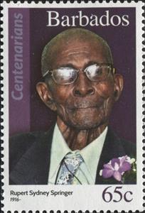 Stamp, Rupert Springer (1916-), Barbados,  