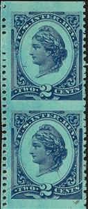 Revenue Stamp, US Internal Revenue - Lady Liberty, United States of America,  
