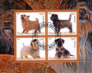 Mini Sheet, Dogs, Cinderellas,  , Animals (Fauna), Dogs
