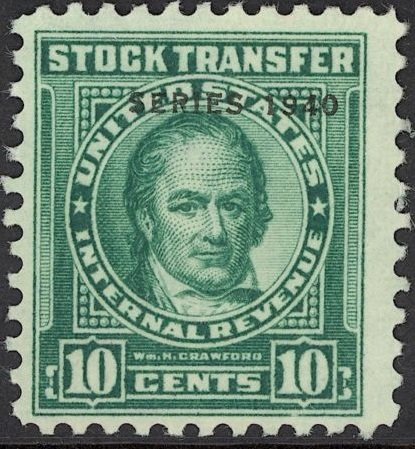 Stock Transfer/William H. Crawford