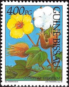 Stamp, Weaving, Guinea-Bissau,  