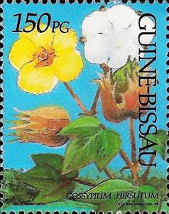 Stamp, Weaving, Guinea-Bissau,  