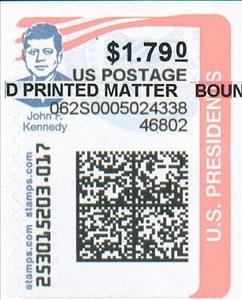 Stamp, John F. Kennedy, United States of America,  