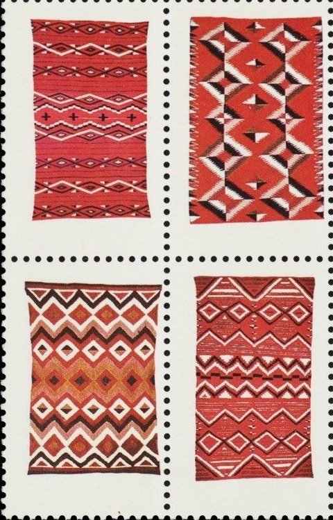 Navajo Art Block of 4