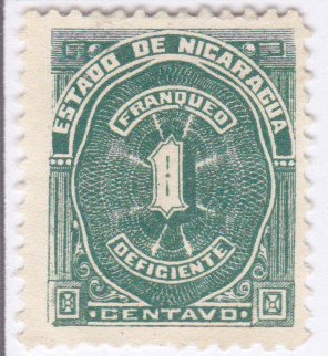 Stamp, Numbers - ESTADO DE NICARAGUA, Nicaragua,  