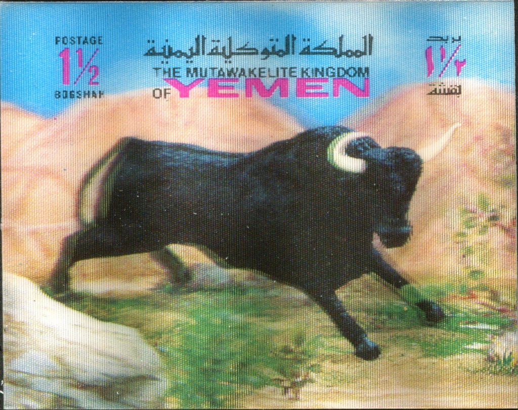 Animals 3-D Buffalo