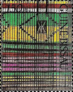 Stamp, Weaving, Guinea-Bissau,  