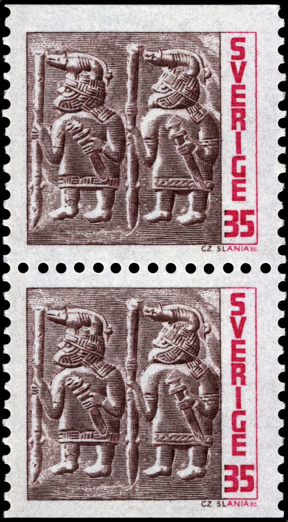 Helmet-crested warriors