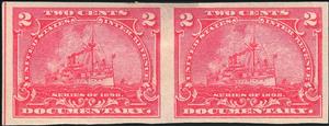 Revenue Stamp, Documentary/Battleship, United States of America,  , Ships