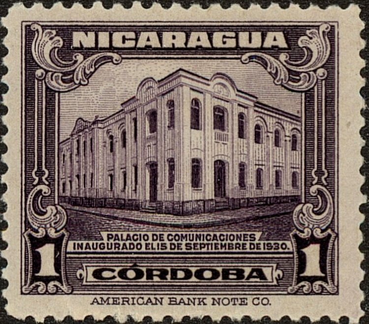 Main post office in Managua