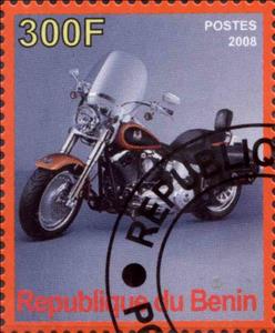 Stamp, Harley-Davidson, Cinderellas,  , Motors