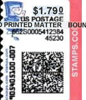 Stamp, Computer and Letters, United States of America,  