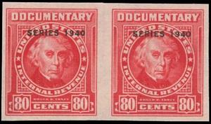 Revenue Stamp, Series 1940/Roger Taney, United States of America,  , Famous People, Jurists, Men, Politicians