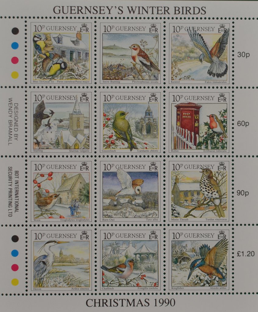 Christmas 1990 - Winter Birds