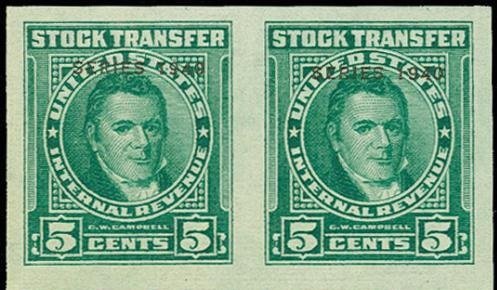 Stock Transfer/G. W. Campbell