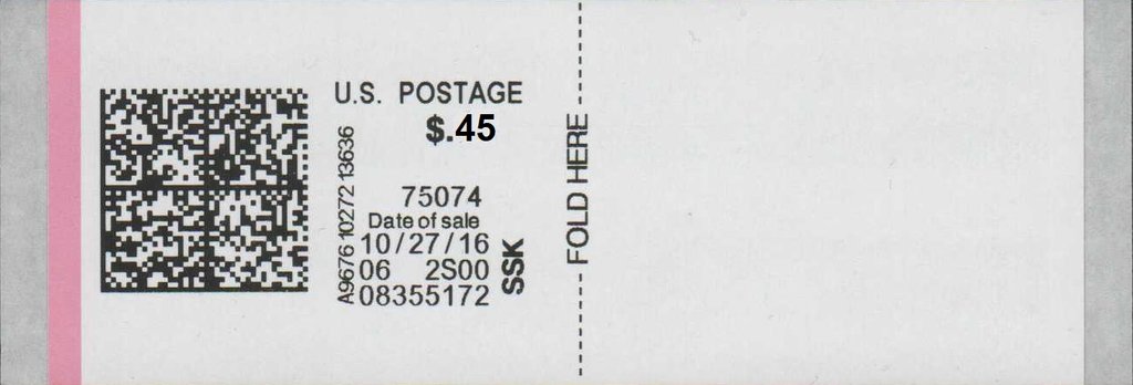Vertical Coding at Left of Date