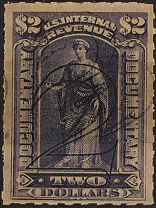 Revenue Stamp, Documentary/Commerce, United States of America,  