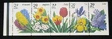 Garden Flowers Strip of 5