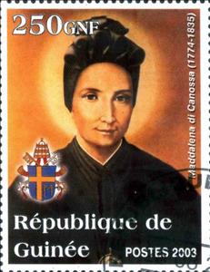 Stamp, Maddalena di Canossa, Cinderellas,  , People, Popes