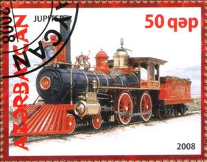 Stamp, Jupiter, Cinderellas,  , Locomotives