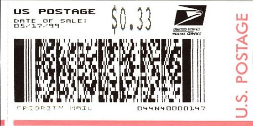 Stamp, IBM Neopost, United States of America,  