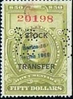 Stock Transfer/Grover Cleveland
