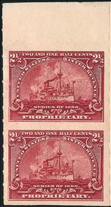 Revenue Stamp, Proprietary/Battleship, United States of America,  , Ships