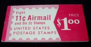 Booklet, 50-Star Runway/Jet Silhouette, United States of America,  