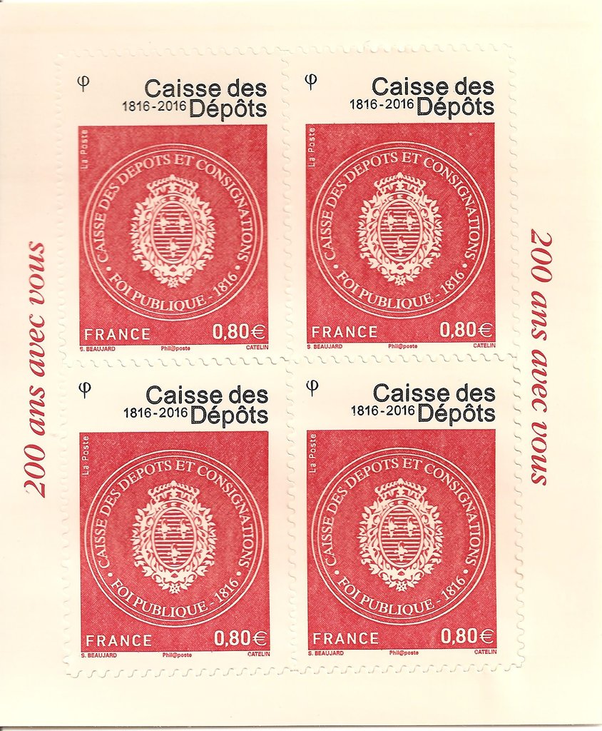 Caisse des Dépôts (retirage)