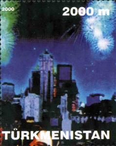 Stamp, Important personalities, Cinderellas,  , Buildings