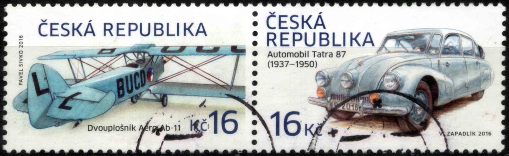 The Aero A.11 Biplane and The Tatra 87 Car