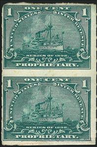 Revenue Stamp, Proprietary/Battleship, United States of America,  , Ships