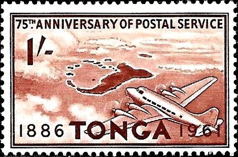 Airmail and Tongatapu Island