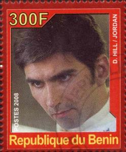 Stamp, D. Hill, Cinderellas,  , Famous People, Formula One, Men, Sports