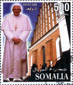 Stamp, Pope Benedict XVI in Poland 2006, Cinderellas,  , Popes