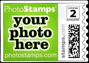 Stamp, Stamps.com, United States of America,  