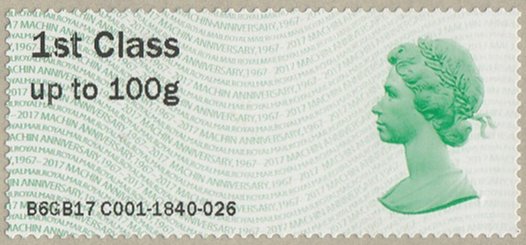 Stamp, Queen Elizabeth II, United Kingdom of Great Britain & Northern Ireland,  , Famous People, Heads of State, Queens, Royalty, Women