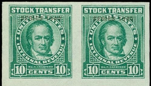 Stock Transfer/William H. Crawford